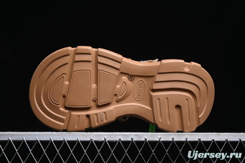 Ouder Retro Lace-Up Mid-Calf Warm & Thickened Platform Casual Snow Boots with Wool Lining - Oud024 Brown