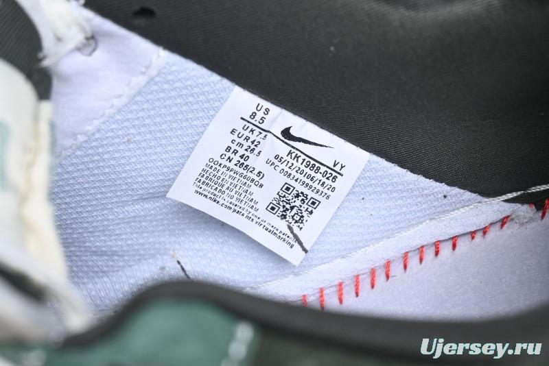 Nike Air Force 1 '07 Low Gucci Collaboration Jade Green Flywire Low-Top Casual Sneakers - KK1988-026