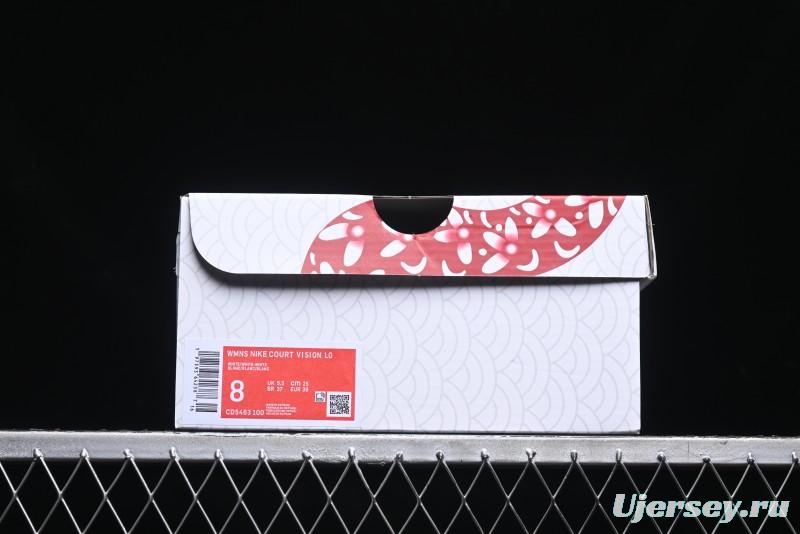 Nike Court Vision Lo 2025 Year of the Snake Theme Campus Casual Sneakers - CD5463-100