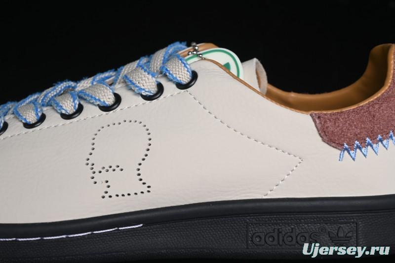 Adidas Brain Dead x Ad Originals Stan Smith Samba Casual Sneakers - IH3432