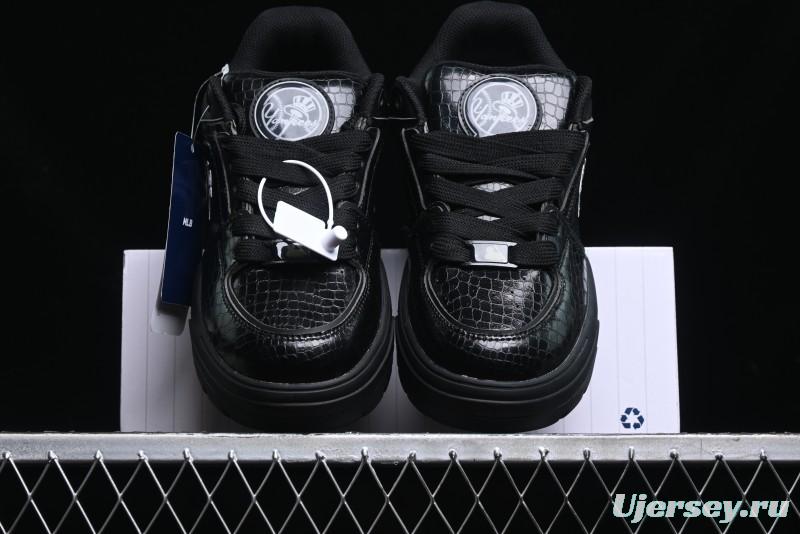 New York Yankees MLB Chunky Liner Wide Lux Platform Sneakers - 3ASXCWL4N50BKS