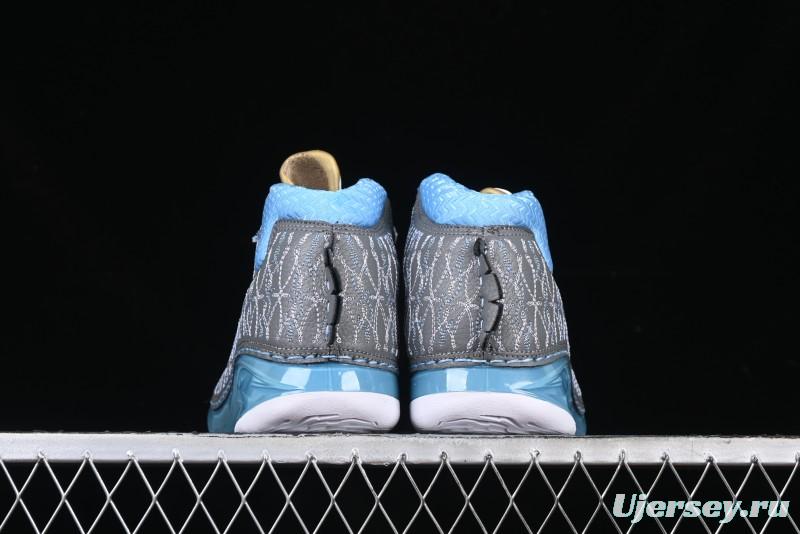 Nike Air Jordan 23 AJ23 Mid Retro Casual Sneakers with Visible Air Cushion - 318474-151