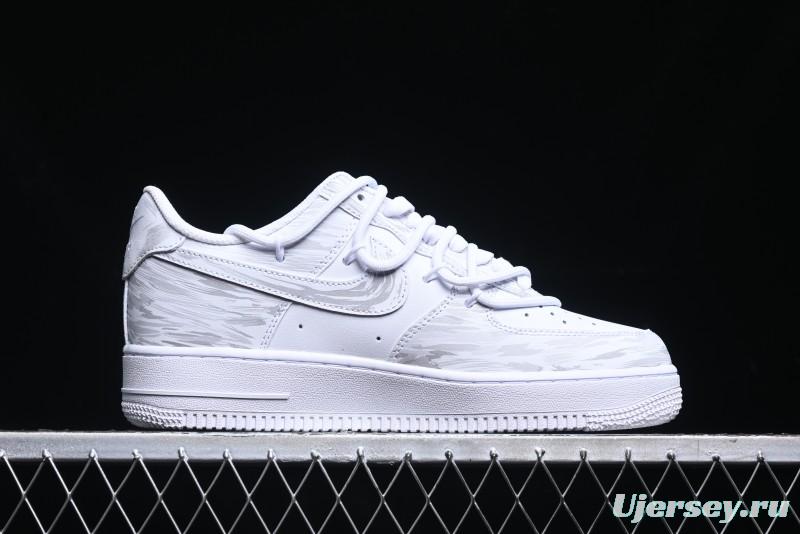 Nike Air Force 1 '07 Low Lace-Up Casual Sneakers with Full-Length Air Cushion - ZH0316-049