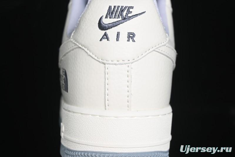 Nike Air Force 1 '07 Low The North Face Collaboration - Beige Grey Sole Low-Top Casual Sneakers - DF0188-014