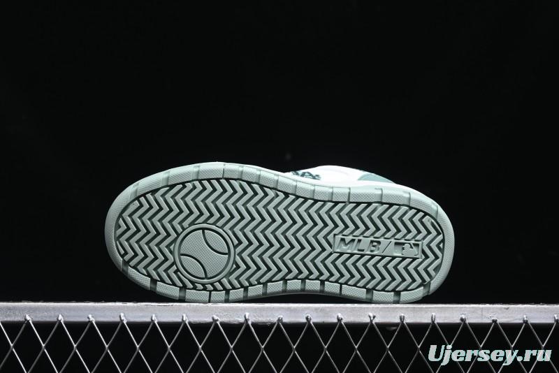 New York Yankees MLB Chunky Liner Wide Saffiano Platform Casual Sneakers - 3ASXCWN4N07MTM