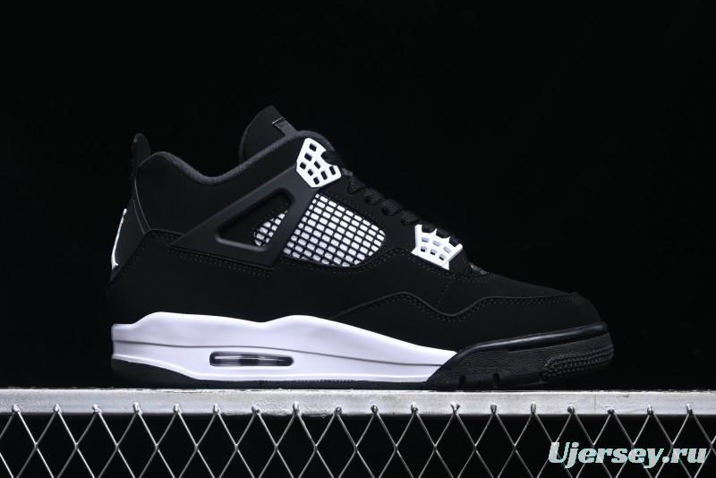 Nike Air Jordan 4 Retro White Thunder Basketball Shoes - FQ8138-001