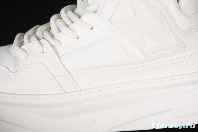 Ecco Soft 8 Anniversary Series Innovative Anti-Slip Simple High-Top Wear-Resistant Casual Shoes - 81771301002