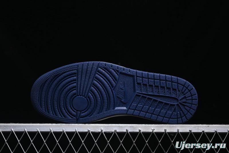 Nike Air Jordan 1 Low OG "Howard University" Casual Sneakers - HQ2993-100