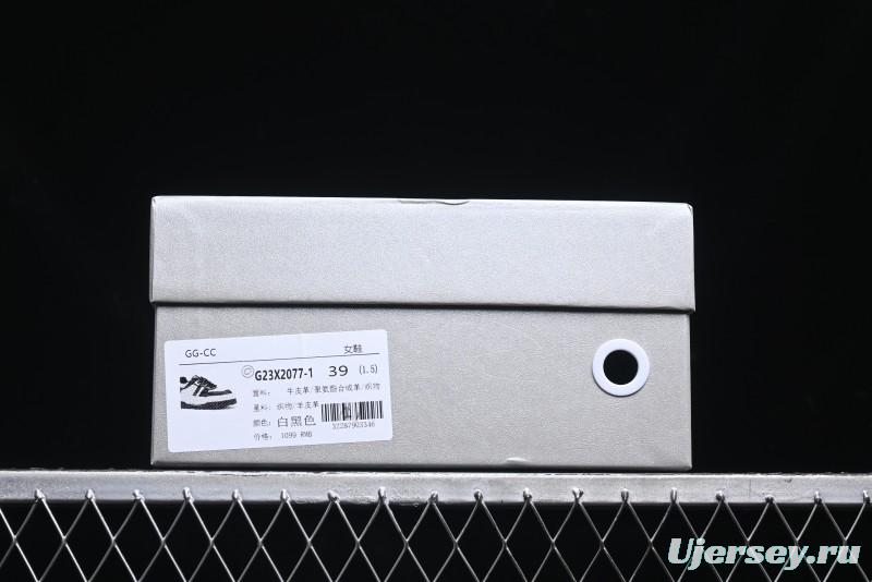 GG-CC Platform Casual Running Sneakers with Thick Sole - G23X2077-1