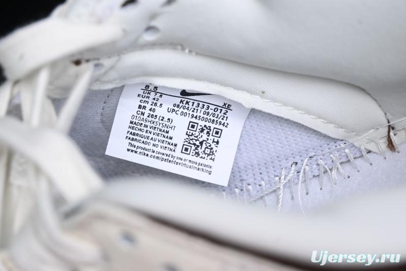 Nike SB Dunk Low Stussy Collaboration - Dark Brown White Swoosh Anniversary Custom Low-Top Casual Sneakers - KK1333-012