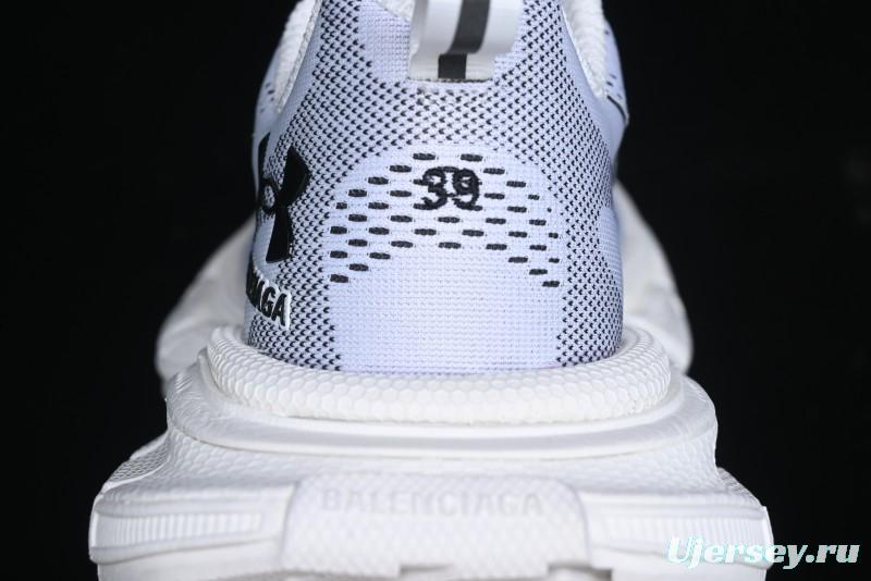 Under Armour x Balenciaga 3XL Sneakers Low-Top Retro Chunky Sole Dad Shoes - W3XUA9010