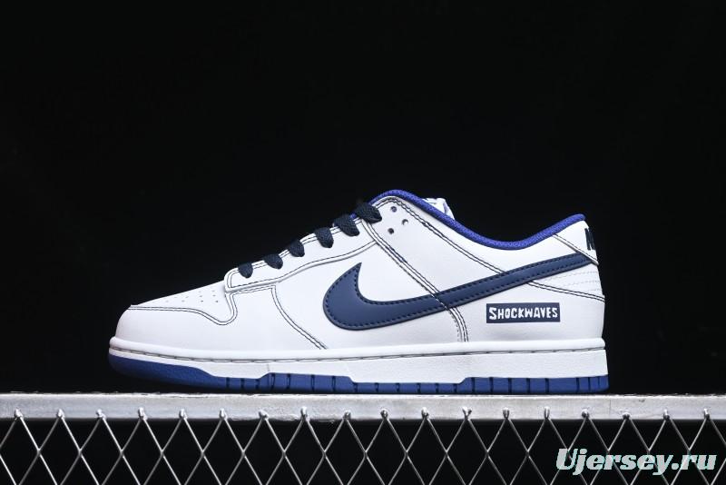 Nike Dunk Low High Street Minimalist Blue Panda Retro Low-Top Casual Sneakers - DD1503-119