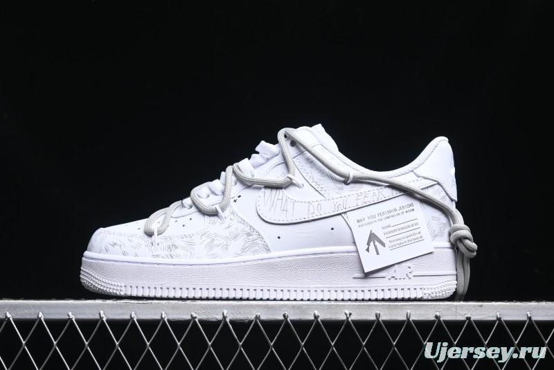 Nike Air Force 1 '07 Low 2D Anime Theme Love Declaration Casual Sneakers - ZH0316-034