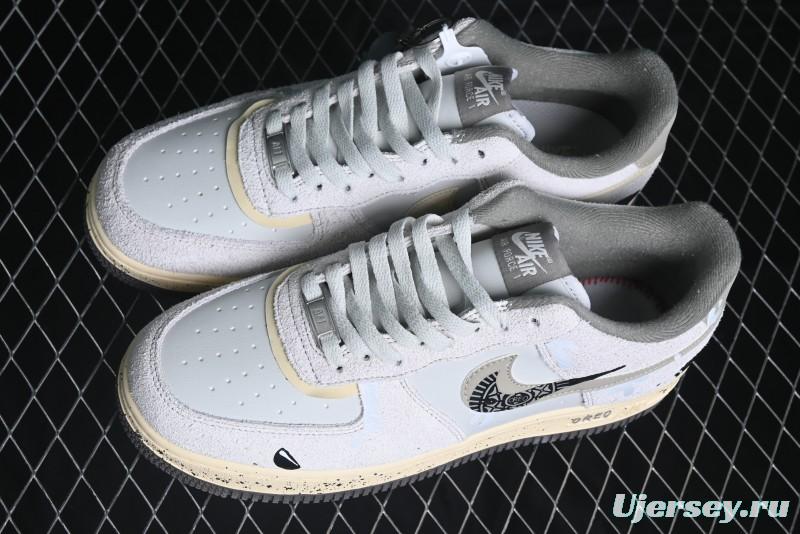 Nike Air Force 1 '07 Low Milk Cookie Custom Low-Top Casual Sneakers for Autumn Winter - KL1210-111