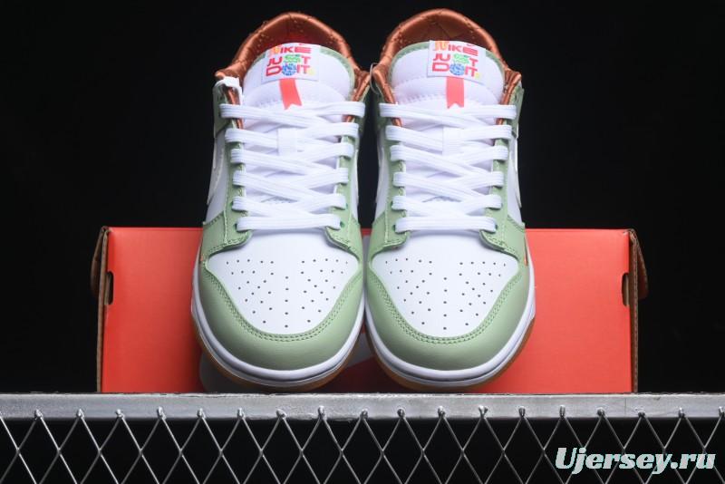 Nike Dunk Low Year of the Snake Themed Low-Top Casual Sneakers - HV6001-101