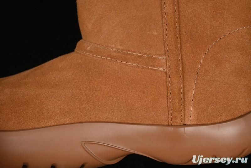 Bottega Veneta Snap Round Toe Slip-On Ankle Snow Boots - 578321