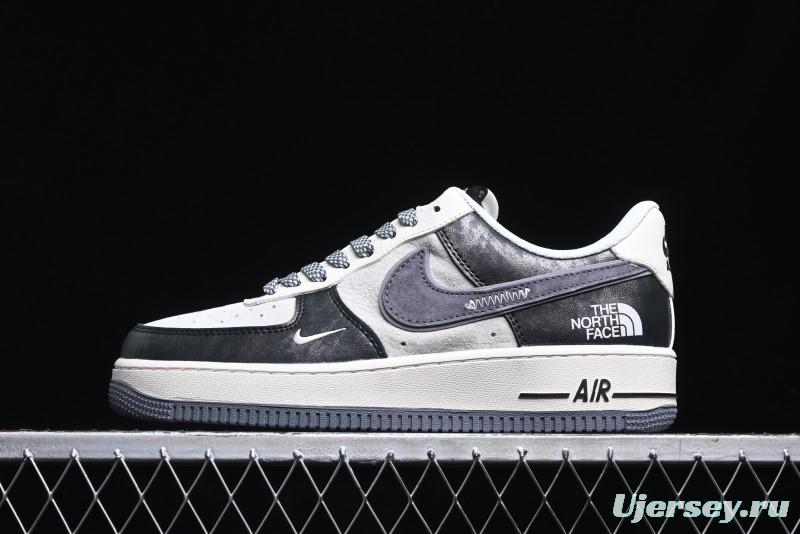 Nike Air Force 1 '07 Low The North Face Collaboration Jacket Black Casual Sneakers - DM6688-004