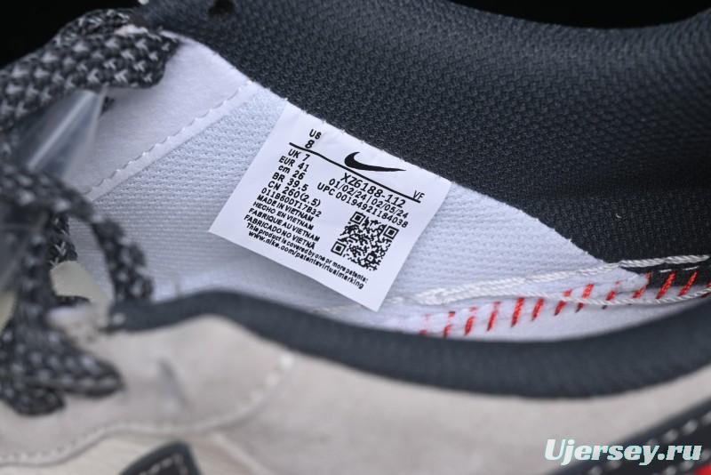 Nike Air Force 1 '07 Low Supreme The North Face Collaboration - Grey Black Red Logo - XZ6188-112