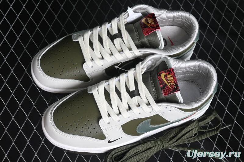 Nike Dunk Low "Year of the Snake" Lunar New Year Limited Edition Low-Top Casual Sneakers - HV5980-231