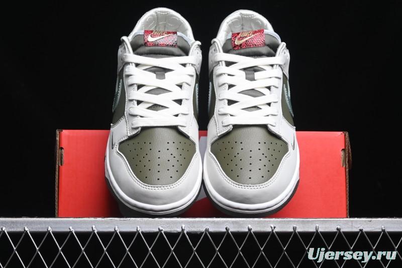 Nike Dunk Low Year of the Snake Chinese New Year Limited Edition Low-Top Casual Sneakers - HV5980-231