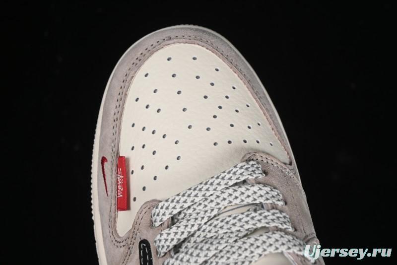 Nike Travis Scott x Fragment Design x Air Jordan 1 Low OG SP AJ1 Retro Sneakers - SJ2068-131