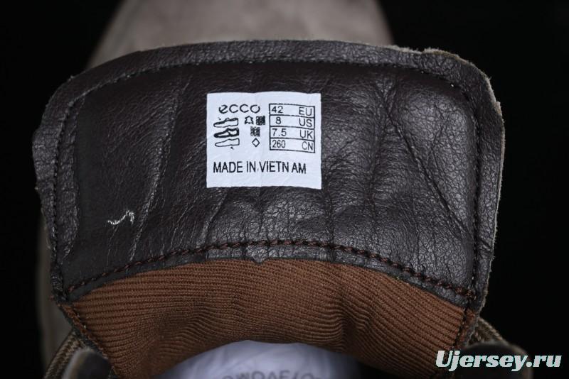 ECCO Cool Series Workwear Leather Anti-Slip Platform Chelsea Boots - 63890801001