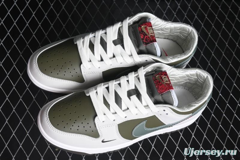 Nike Dunk Low Year of the Snake Chinese New Year Limited Edition Low-Top Casual Sneakers - HV5980-231