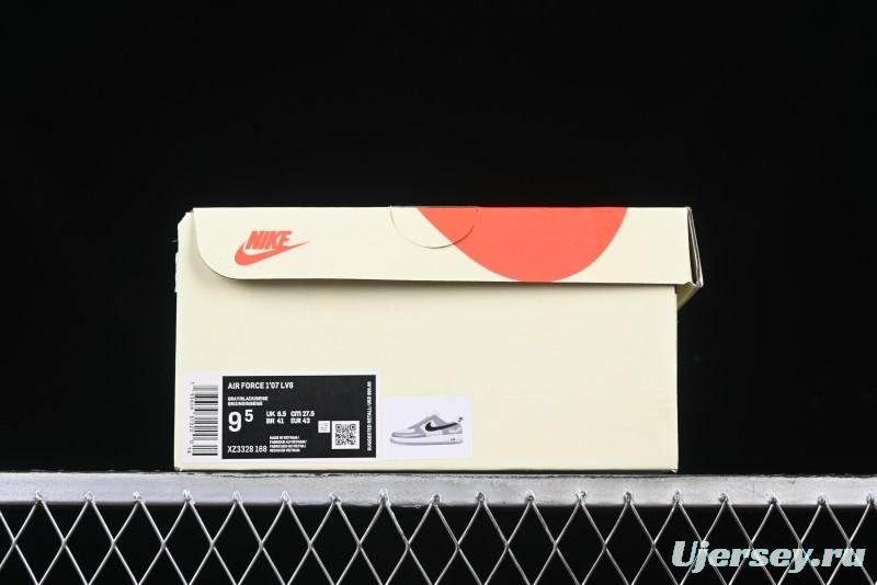 Nike Air Force 1 '07 Low Stussy Collaboration - Nebula Grey Low-Top Casual Sneakers - XZ3328-168