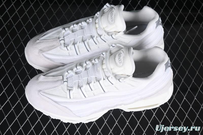 Nike Air Max 95 Retro Running Shoes with Air Cushion - CU8406-100