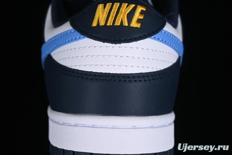 Nike Dunk Low SB Casual Skate Shoes in Obsidian/University Blue Colorway - FN7800-400