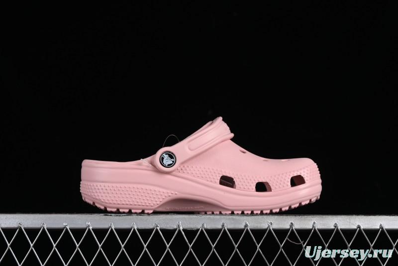 Crocs Classic Clog Quartz Pink Two-Way Beach Sandals with Ventilation Holes - B.D4