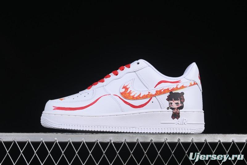 Nike Air Force 1 '07 Low Casual Sneakers with Built-in Full-Length Air Cushion - CW2288-111