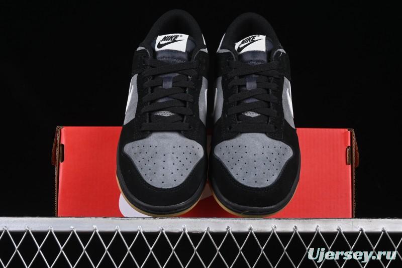 Nike Dunk Low Casual Sneakers in Black-Grey Colorway - HQ1931-001