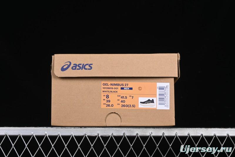 Asics Gel-Nimbus 27 Retro Breathable Casual Shoes with Cushioning for Men - 1012B819-001