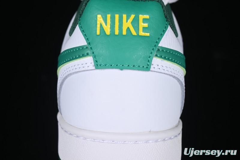 Nike Court Vision Low Lo Leather Low-Top Retro Casual Breathable Sneakers - FN3447-131