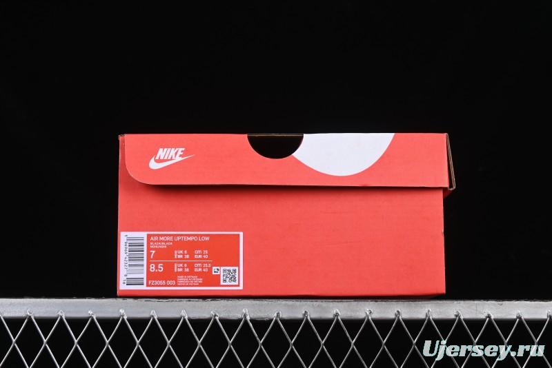 Nike Air More Uptempo Retro Basketball Shoes with Breathable Mesh Upper - FZ3055-003