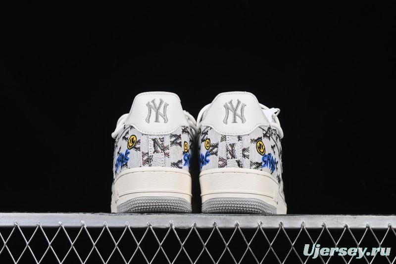 Nike Air Force 1'07 Low Hip Hop MLB Casual Lace-Up Sneakers - BD0077-333