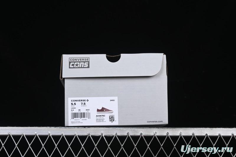 Converse One Star Pro Ox Low Top Skate Shoes in Shaved Ice Colorway - A03675C