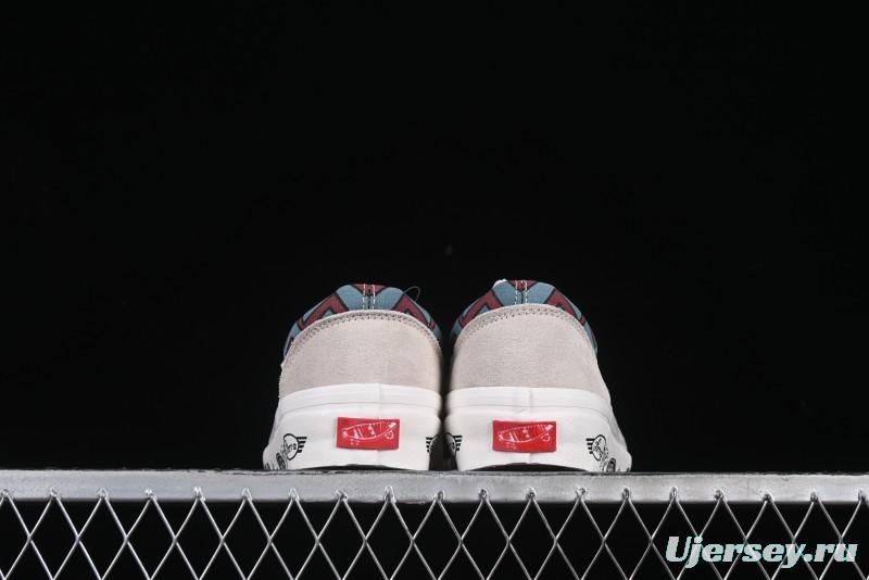 Vans Parra x Otw By Vans Low-Top Casual Skate Shoes with Surrealist Pop Art Design - VN0A3WKT4QA