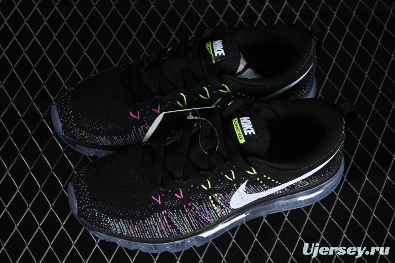 Nike Air Max Flyknit 2014 Running Shoes with Full-Length Air Cushion - 620469-015