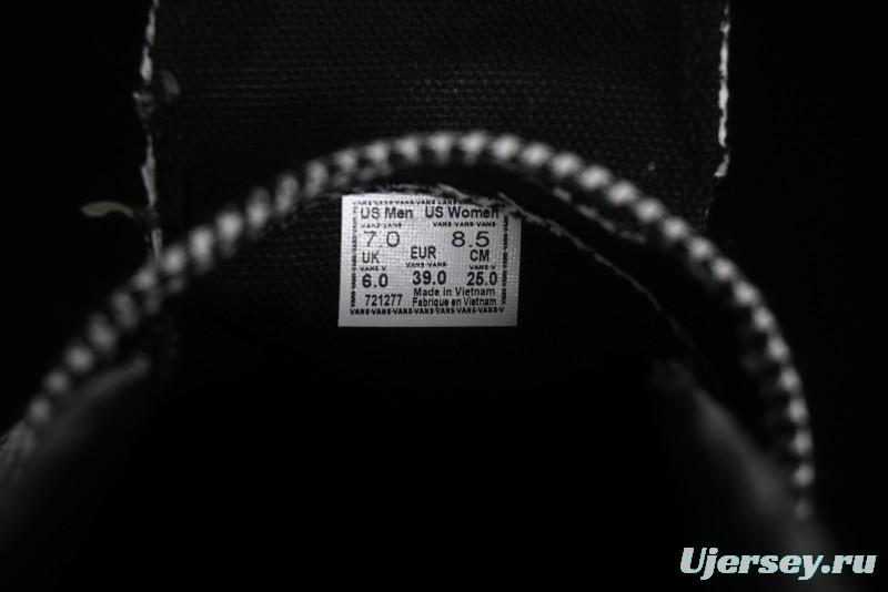 Vans Demons Style 53 Black White Retro Houndstooth Loafers - VN000CQPYER