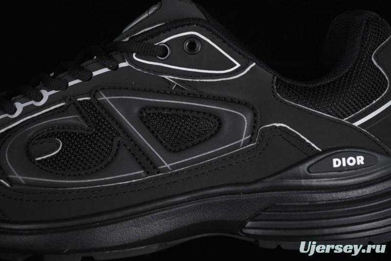 Dior B30 Sneakers with Reflective CD30 Logo - CD30