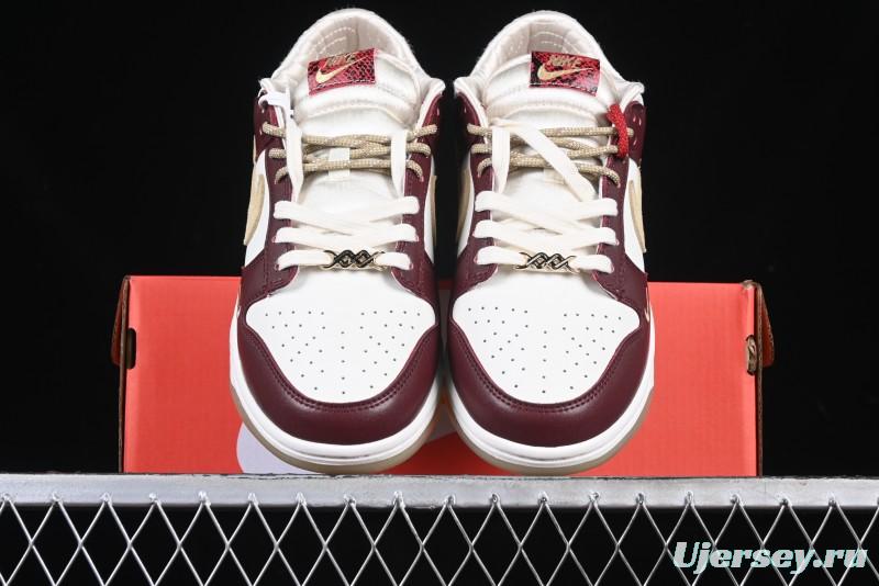 Nike Dunk Low "Year of the Snake" Limited Edition Low-Top Casual Sneakers - HV5991-171