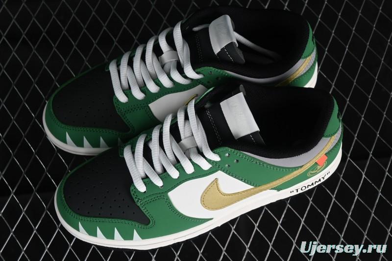 Nike SB Dunk Low Power Rangers Ankylosaurus Colorway Low-Top Casual Skateboarding Shoes - ZZ1998-006