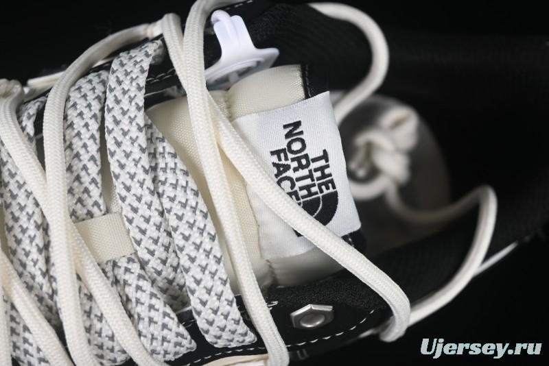 Nike Air Force 1 '07 Low The North Face Collaboration Suede Black Drawstring Casual Sneakers - SJ1198-101