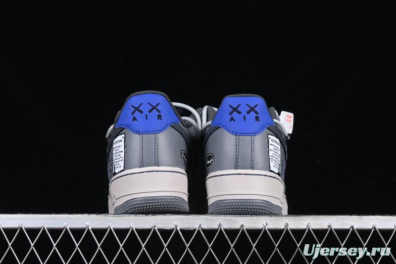 Nike Air Force 1 '07 Low British Blue Cat Casual Lace-Up Sneakers - KS6896-333