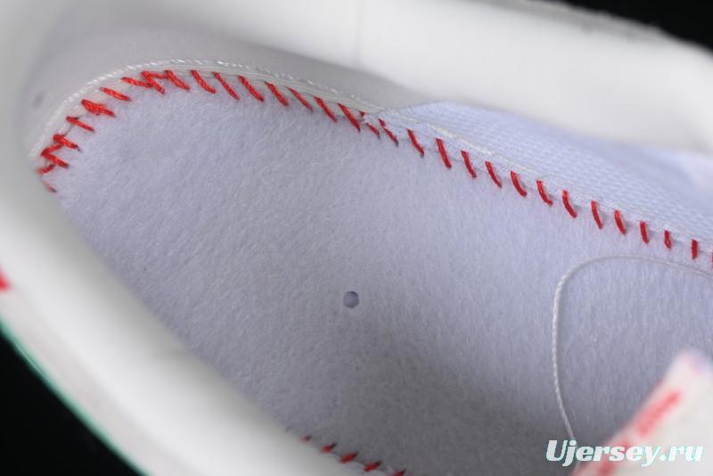 Nike Air Force 1 '07 Low CDG Play Collaboration Green Swoosh Low-Top Casual Sneakers - DF0188-033