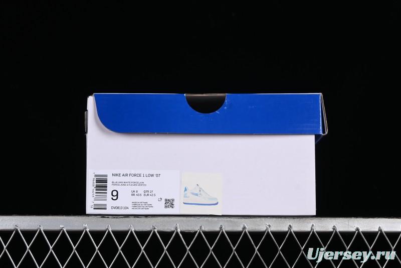 Nike Air Force 1 '07 Low Linglong Porcelain Low-Top Casual Sneakers - DV0813-104
