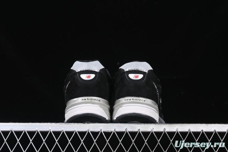New Balance 990 Series Premium Retro Running Shoes with Carbon Fiber Midsole - M990BK4