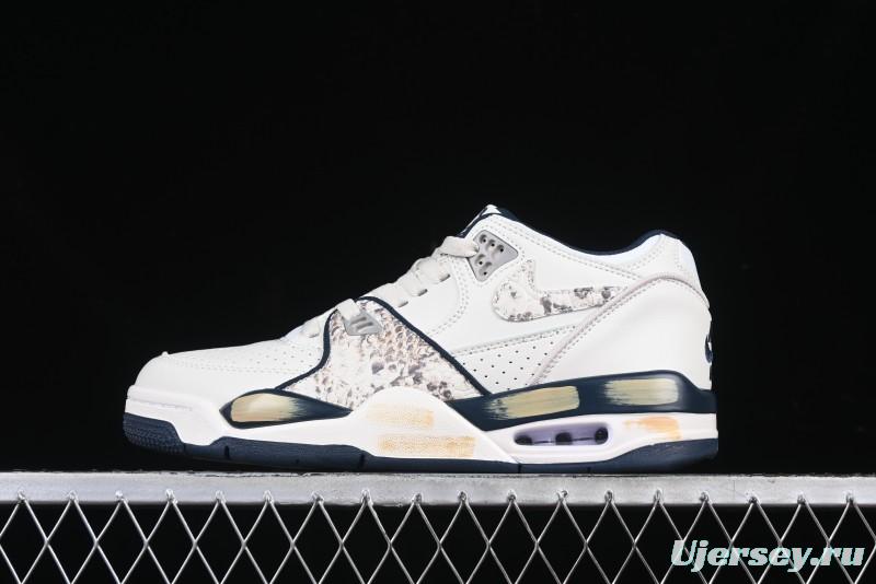 Nike Air Flight 89 Low Year of the Snake Theme Air Cushion Basketball Shoes - FQ8256-001